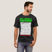 Job Application Funny Y Halloween Costume Trick Or T-shirt (Voorkant volledig)