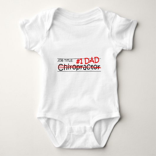 Job Dad Chiropractor Romper (Voorkant)