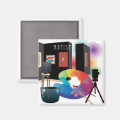 Jobs Artist Magnet (Recto/Verso)