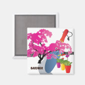 Jobs Gardner Magnet (Recto/Verso)