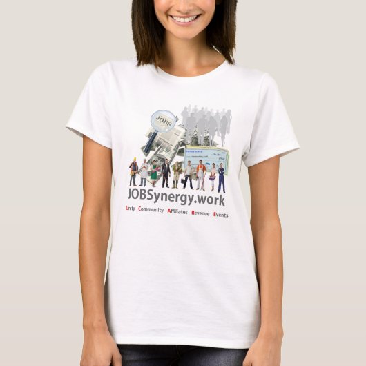JOBSynergy - T-shirt - Gals (Devant)