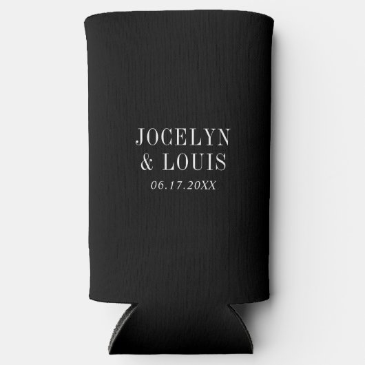 Jocelyn Black Modern Wedding (Voorkant)