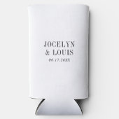 Jocelyn Zwart en Wit Modern Wedding (Voorkant)