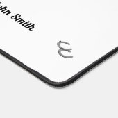 Jockey Cheval En Mat De Bureau Vert (Coin)