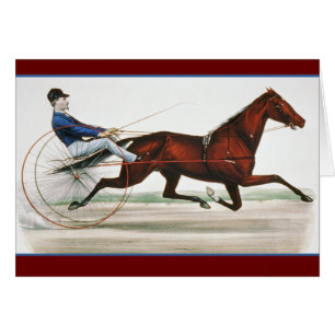 Jockey de harnais - beaux-arts vintages