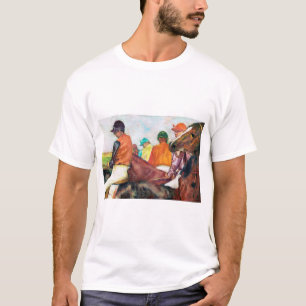 Jockey en paarden, Edgar Degas T-shirt