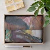 Jockey en paarden, Edgar Degas Tissuepapier (Geschenk)