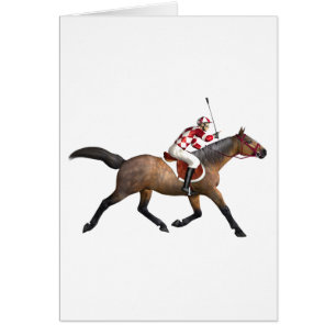 Jockey et cheval de course de chevaux