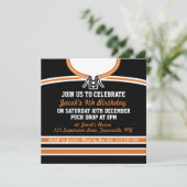 Jockey sur glace Jersey Invitations du parti à thè (Debout devant)