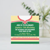 Jockey sur glace Jersey Invitations du parti à thè (Debout devant)