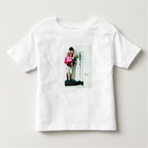 Jockey Weighing in by Norman Rockwell Kinder Shirts