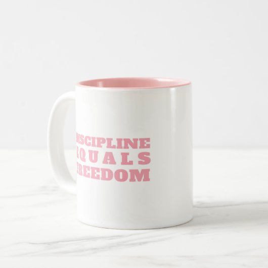 Jocko Willink Discipline égale Freedom Coffee Mug (Devant gauche)