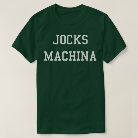 Jocks Machina T-shirt (Design voorkant)