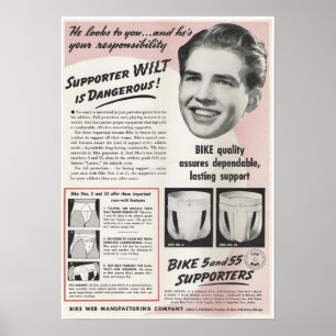 Jockstrap Ad Poster