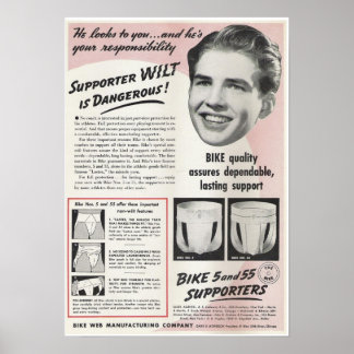  Jockstrap Ad Poster