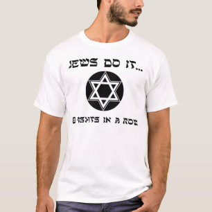 Joden doen het... 8 nachten achter elkaar. t-shirt