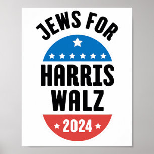Joden voor Harris Wheimer 2024 Poster
