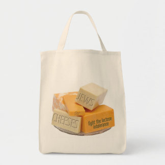 Joden voor kazen Organic Shopping Tas