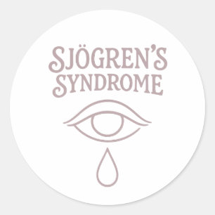 jodensyndroom ronde sticker