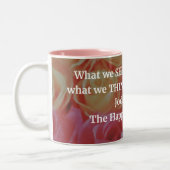 Jodi Livon Affirmations Mug - Voyez, Dites, Pensez (Gauche)