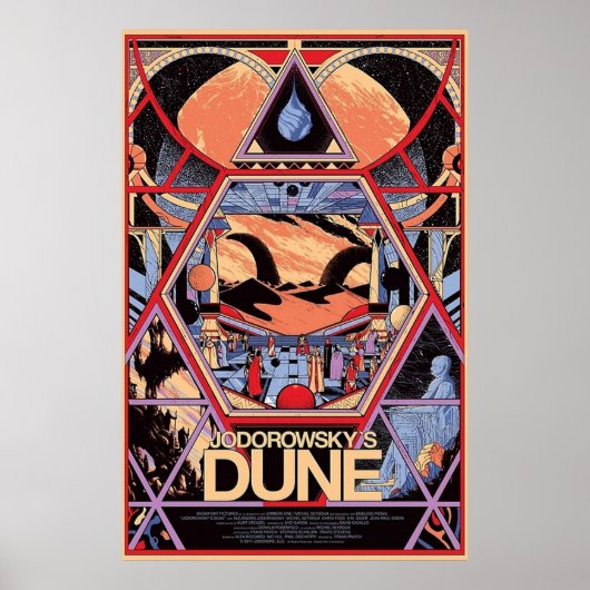 Jodorowskys Dunes Poster (Voorkant)