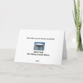 Jodrell Bank Groeten Kaart (Achterkant)