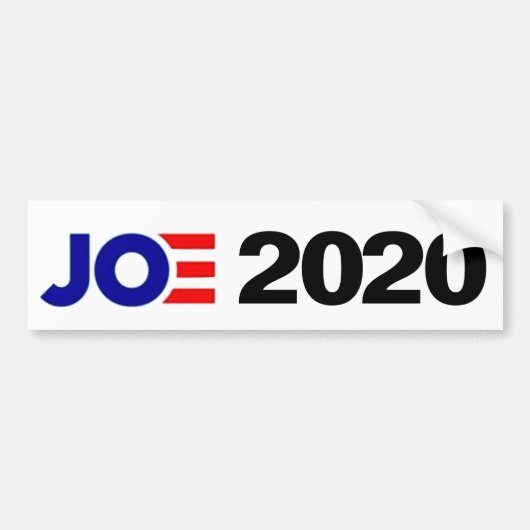 JOE 2020 BUMPERSTICKER (Voorkant)