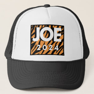 JOE 2024 Tiger Print Trucker Hat Trucker Pet