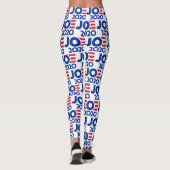 Joe Biden 2020  achtergrond Yoga Leggings (Achterkant)