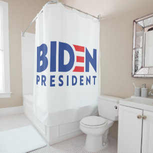 Joe Biden 2020 Biden voor President Douchegordijn