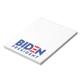 Joe Biden 2020 Biden voor President Notitieblok