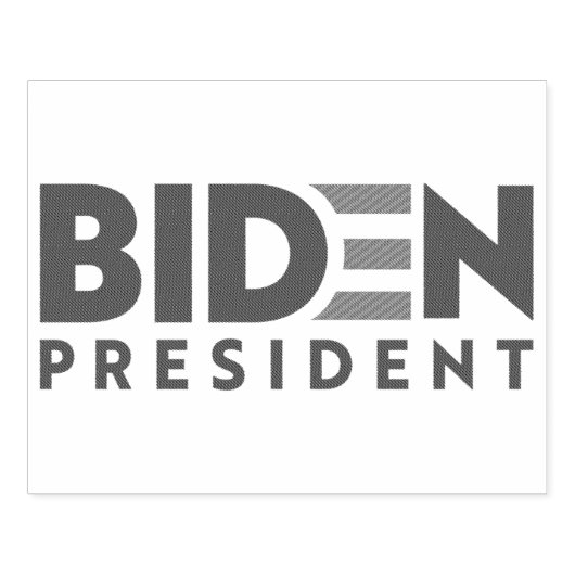 Joe Biden 2020 Biden voor President Rubberstempel (Afrduk)