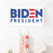 Joe Biden 2020 Biden voor President Spandoek (Insitu)