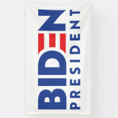 Joe Biden 2020 Biden voor President Spandoek (Verticaal)