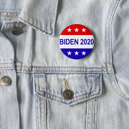 Joe Biden 2020 Button (In situ)