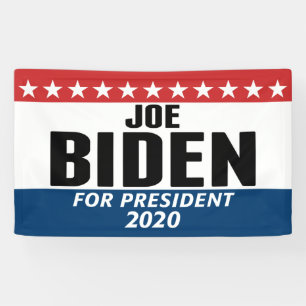 Joe Biden 2020 - Klassiek ontwerp Spandoek