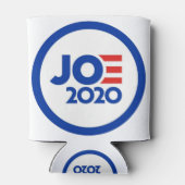 Joe Biden 2020 logo Blikjeskoeler (Achterkant)