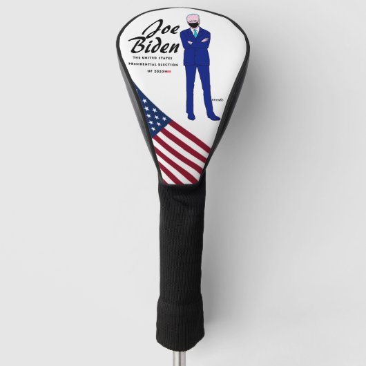 Joe Biden - 2020-Presidential election ゴルフヘッドカバー Golfheadcover (Voorkant)