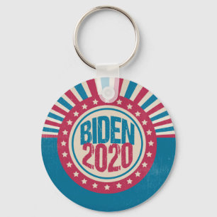 Joe Biden 2020 Retro Politiek Sleutelhanger