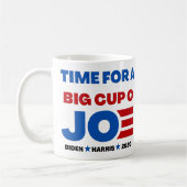 Joe Biden 2020 tijd voor een beker van Joe Mok (Links)