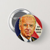 Joe Biden-2020 Verkiezing_ Ronde Button 5,7 Cm (Voorkant /achterkant)