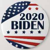 Joe Biden 2020 Verkiezing Ronde Button 6,0 Cm (Voorkant)