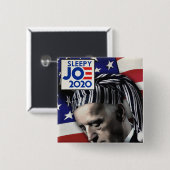 Joe Biden 2020 Vierkante Button 5,1 Cm (Voorkant /achterkant)