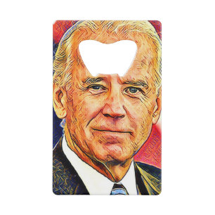 Joe Biden-2020Verkiezing_ Kredietkaart Flessenopener