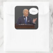 Joe Biden 2023 Regardez-le haut Sticker (Sac)