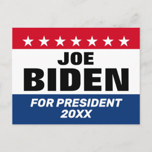Joe Biden 2024 - Klassiek ontwerp Briefkaart