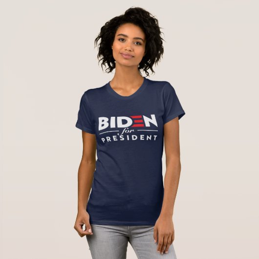 Joe Biden 2024 Verkiezingsverbod voor President T-shirt (Voorkant volledig)