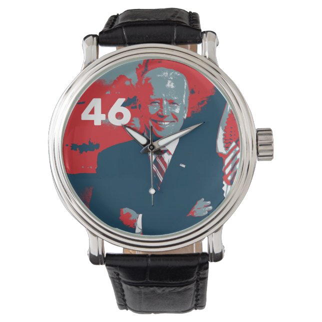 Joe Biden 46th President Horloge (Voorkant)