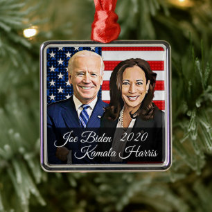 Joe Biden 46th President Keepomwille Souvenir 2020 Metalen Ornament