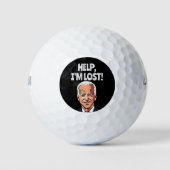 JOE BIDEN AIDE ! JE SUIS PERDU ! BALLES DE GOLF (Devant)